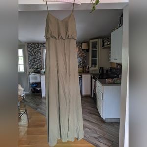 Sage maxi Birdy Grey dress